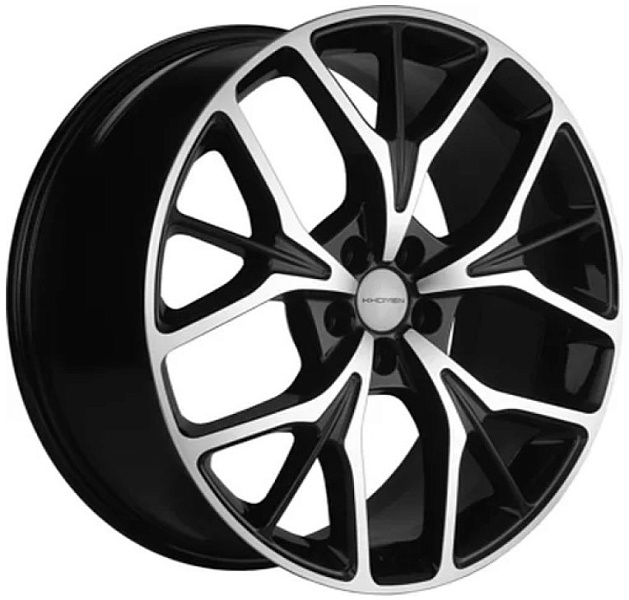 Диски Khomen Wheels KHW2012 (Chery Tiggo 8/8 Pro/Pro Max) Black-FP